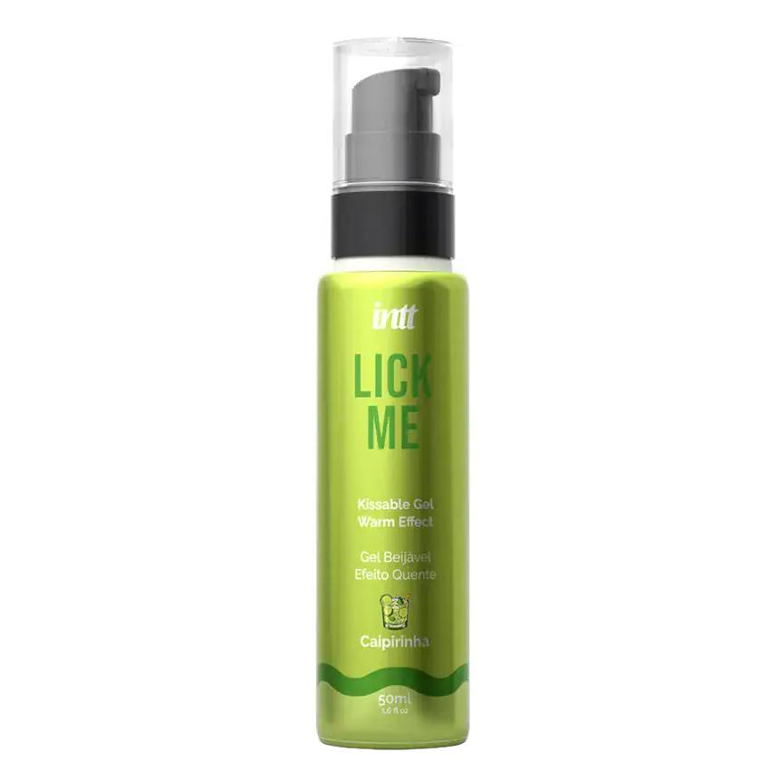 INTT Lick me Slíbatelný gel s hřejivým efektem 50 ml - Caipirinha
