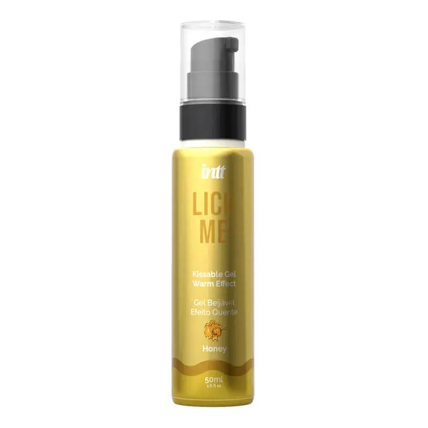 INTT Lick me Slíbatelný gel s hřejivým efektem 50 ml - Honey