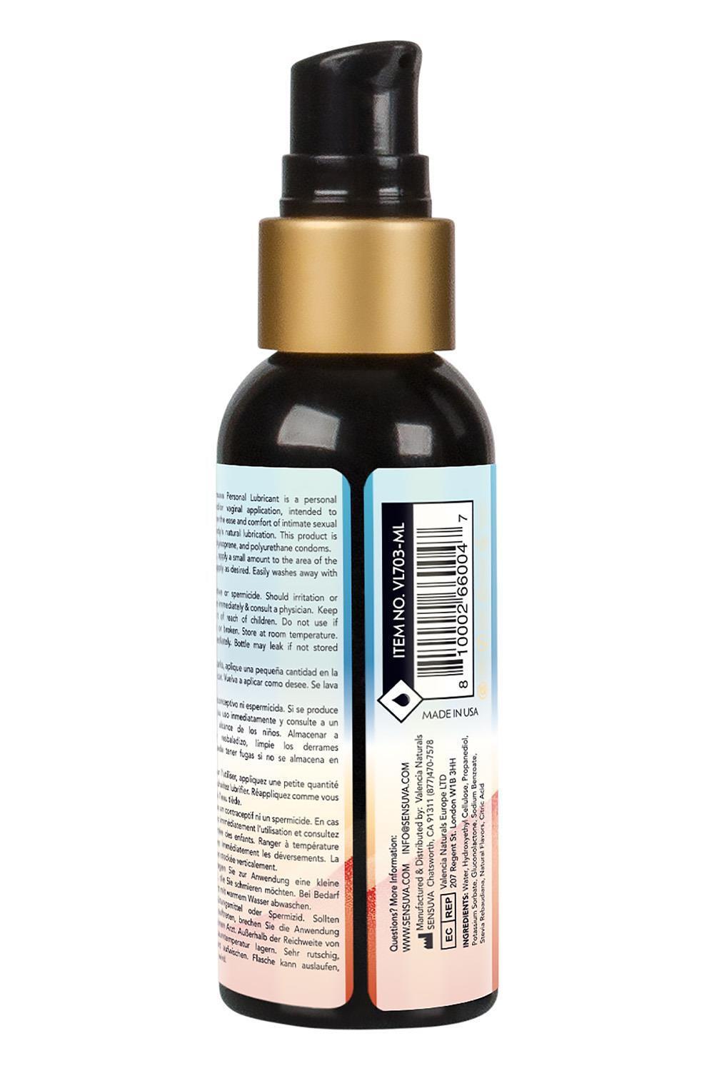 SENSUVA Natural lubrikační gel 57 ml - jahoda - Image 2