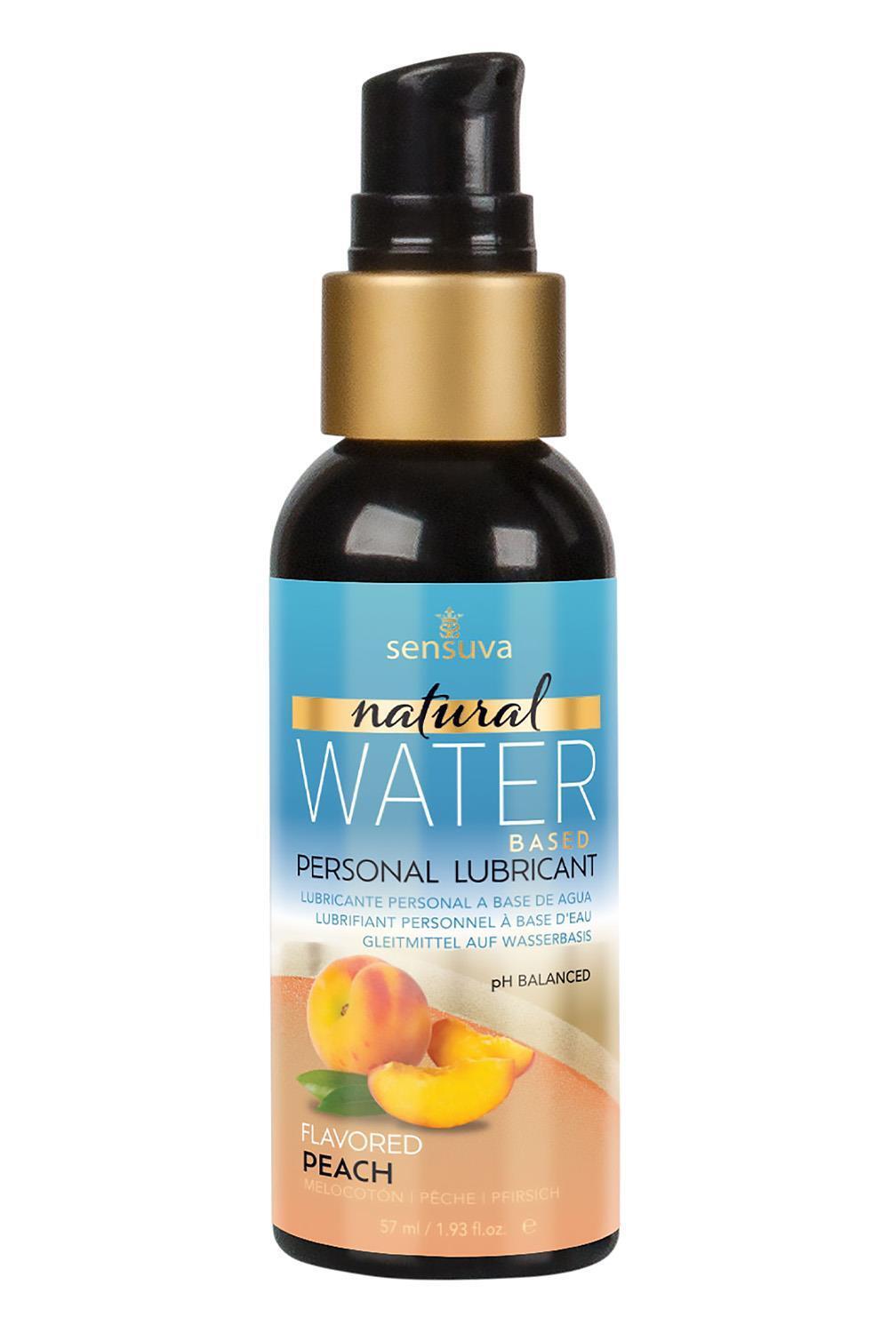 SENSUVA Natural lubrikační gel 57 ml - broskev