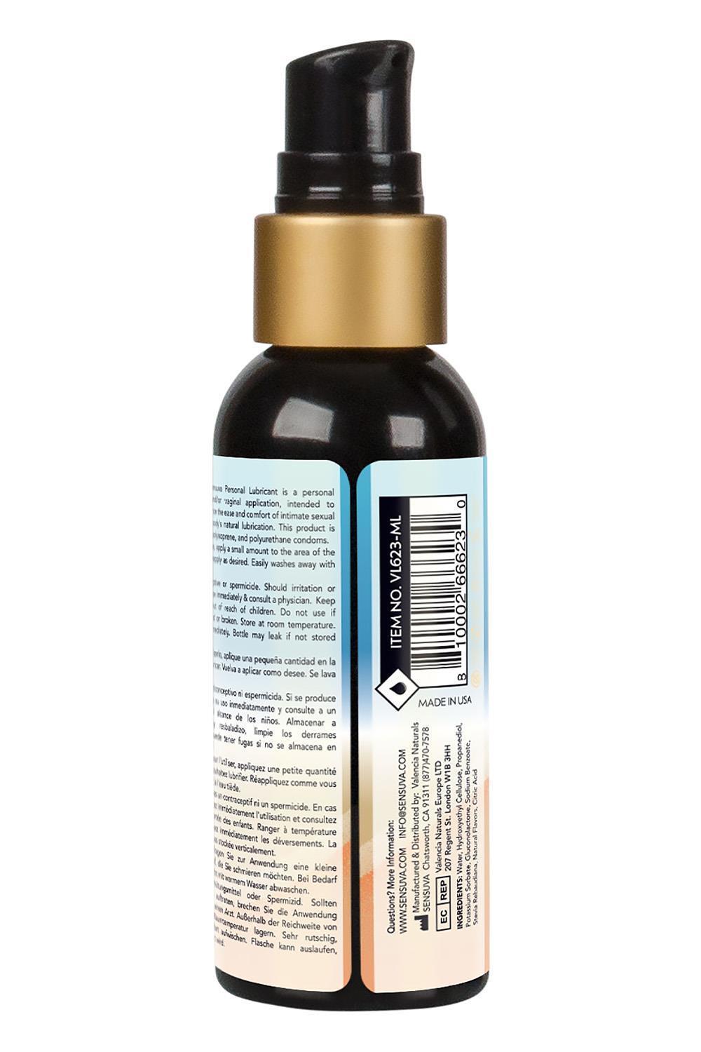 SENSUVA Natural lubrikační gel 57 ml - broskev - Image 2