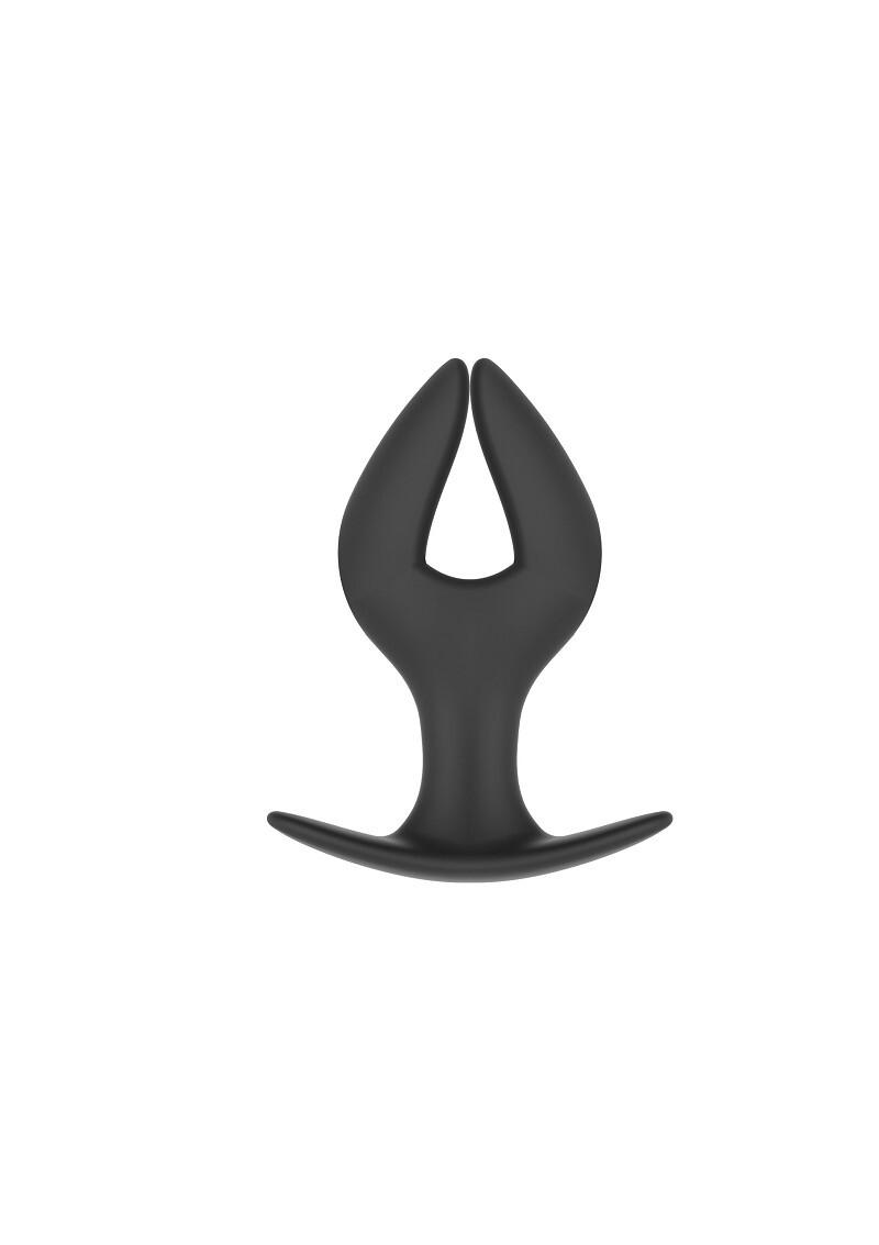 Hidden Desire Extreme rozevírací anální kolík M – černý