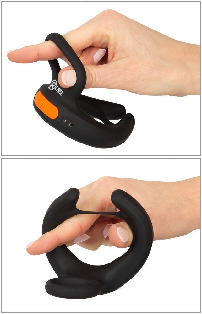 REBEL RC Stimulátor varlat s erekčním kroužkem - Obrázek 5