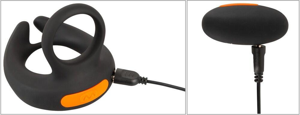 REBEL RC Stimulátor varlat s erekčním kroužkem