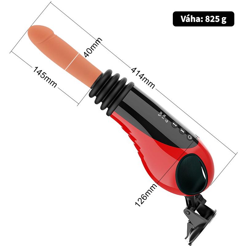 BASIC X Speedy pulzační vibrátor s vyhříváním