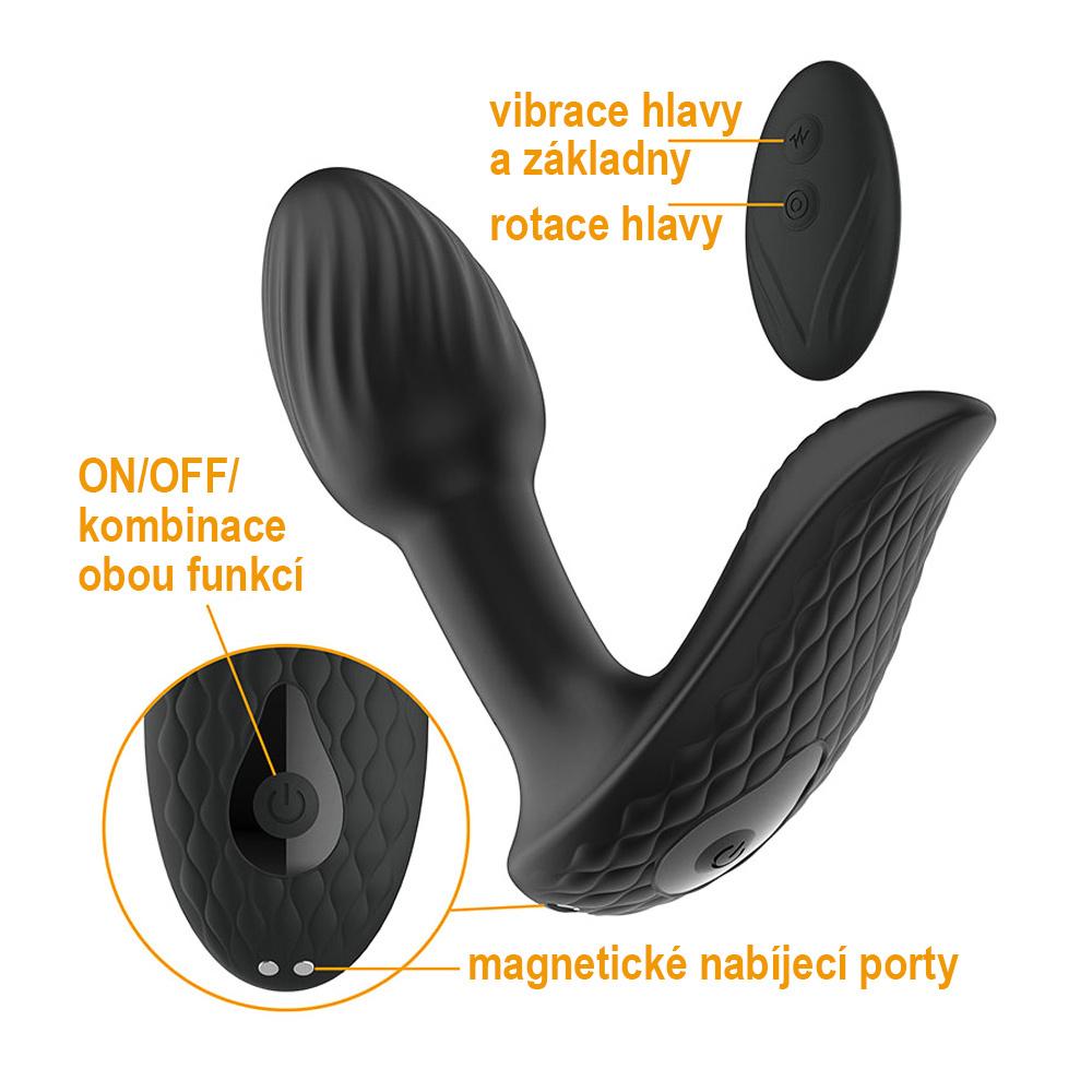 BASIC X Rolo rotační anální kolík - Image 4