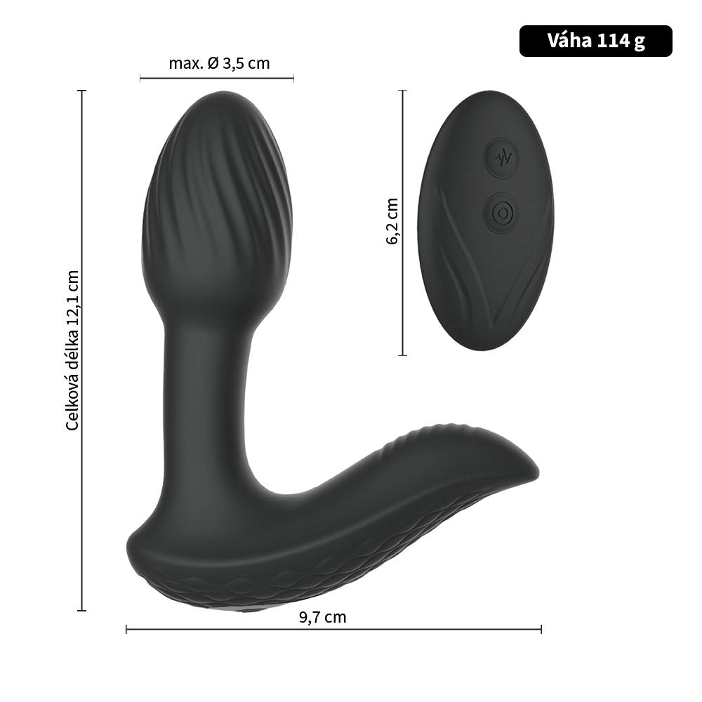 BASIC X Rolo rotační anální kolík - Image 3