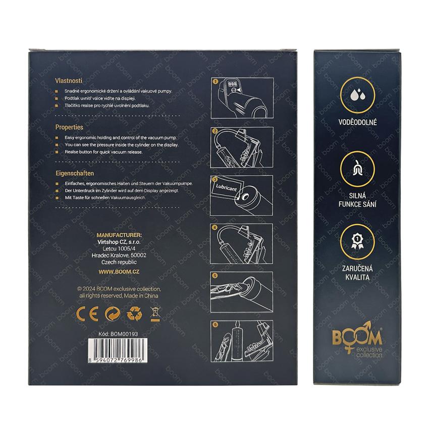 BOOM Digi vakuová pumpa