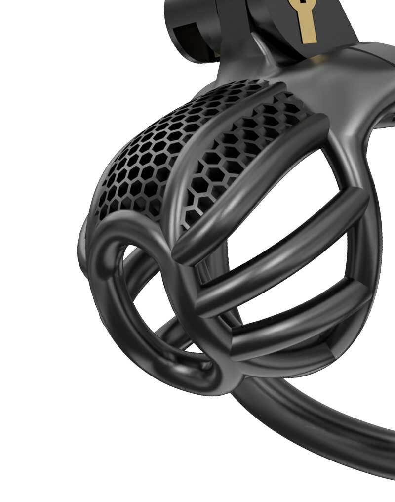 P-CAGE PC06 Klec na penis XS – černá