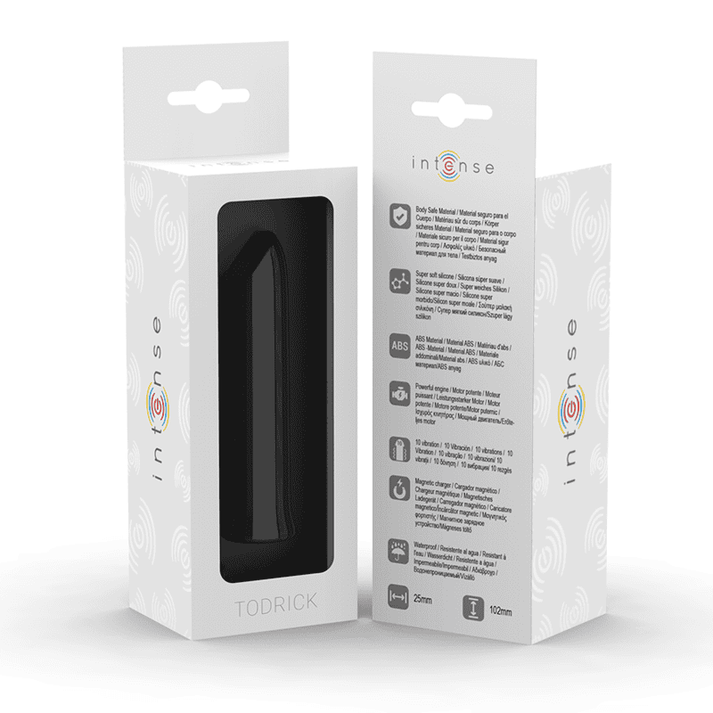 Todrick mini vibrátor – černý