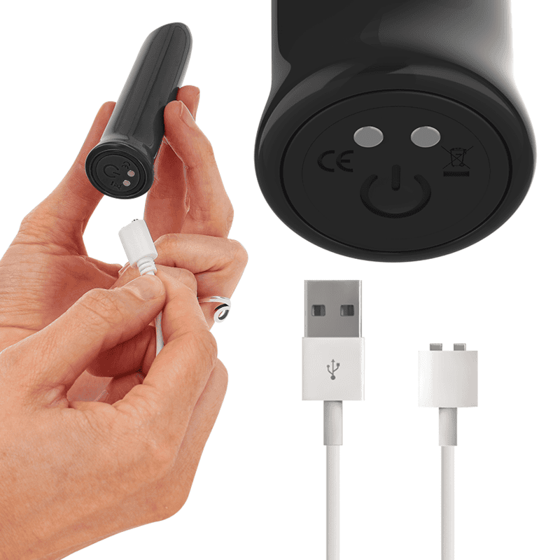 Todrick mini vibrátor – černý