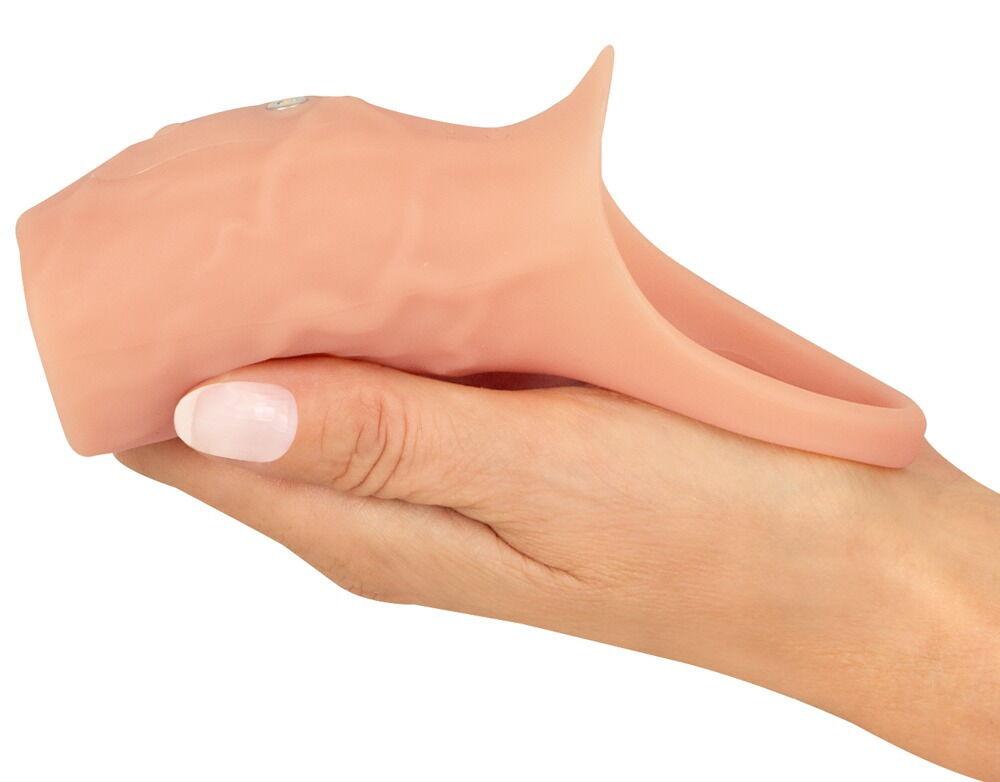 RealistiXXX RealSleeve vibrační návlek na penis otevřený - Image 2