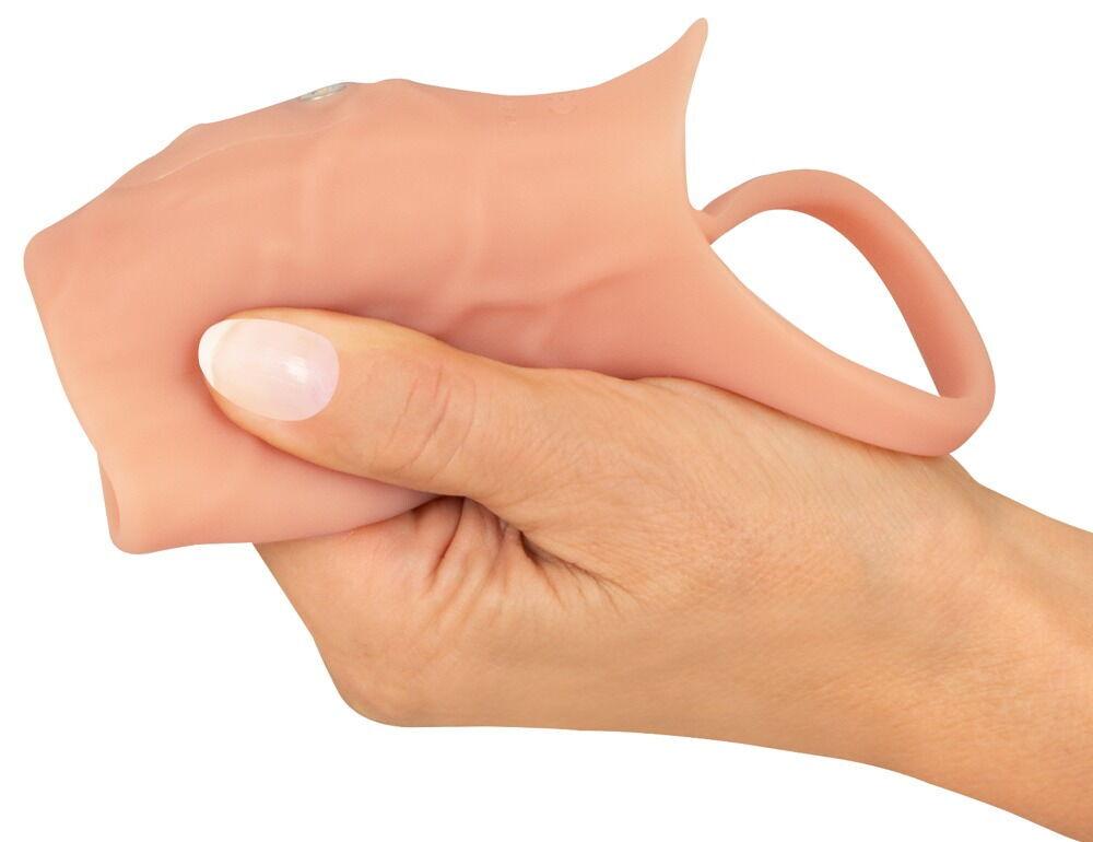 RealistiXXX RealSleeve vibrační návlek na penis otevřený - Image 5