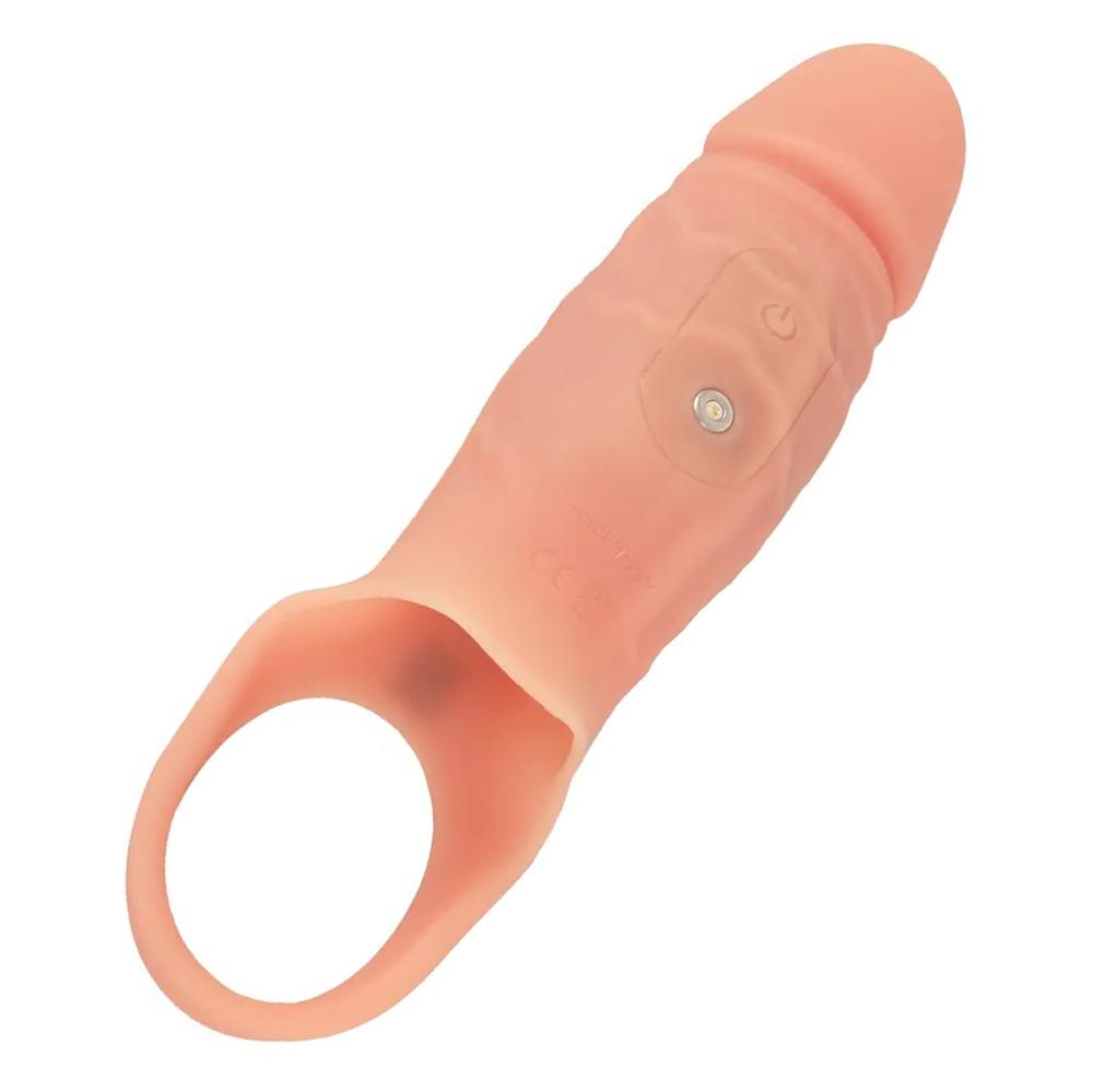 RealistiXXX RealSleeve - Vibrační návlek na penis uzavřený