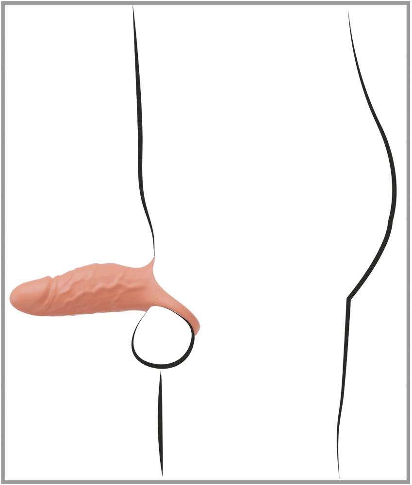RealistiXXX RealSleeve vibrační návlek na penis uzavřený (obrázek 10)