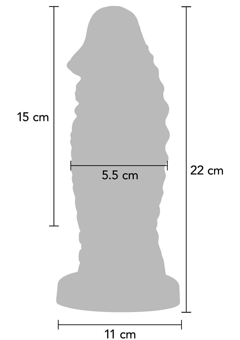 Hidden Desire Extreme vibrační dildo Devil Monster - Image 2