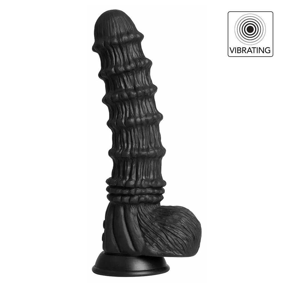 Vibrační dildo Dragon Monster od Hidden Desire s realistickým designem.
