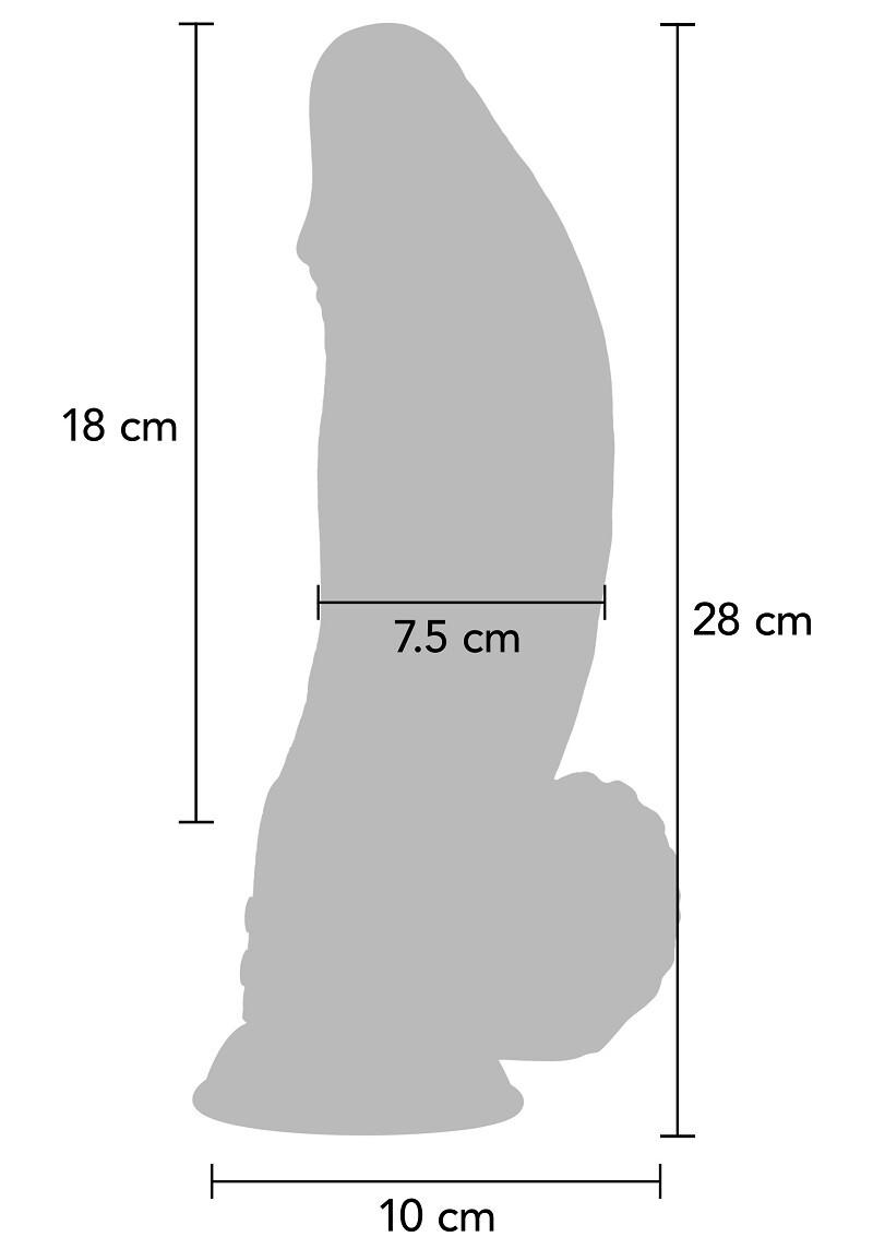 Hidden Desire Extreme vibrační dildo Demon Monster - Obrázek 2