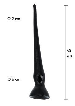 Hidden Desire Extreme anální dildo XXXL 60cm - Obrázek 2