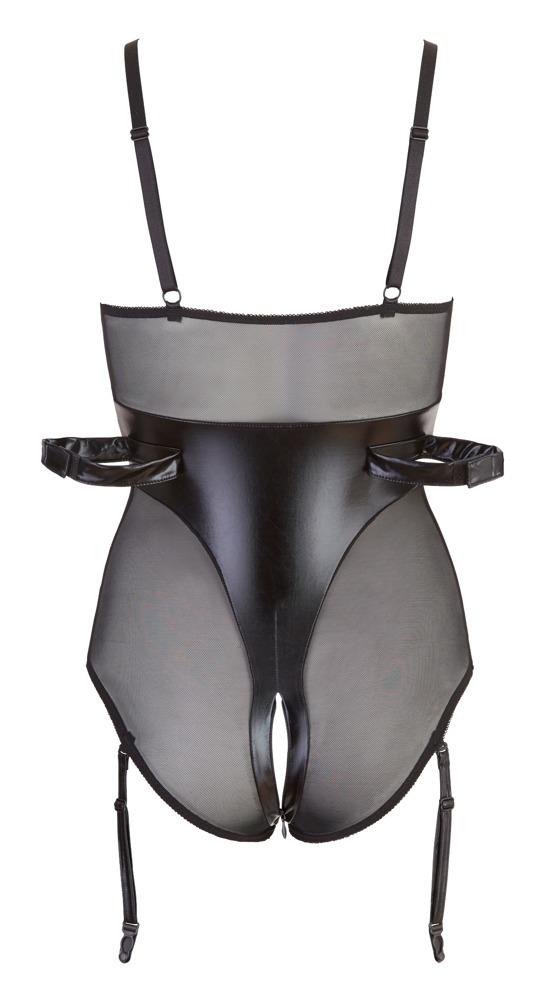 Cottelli Bondage body - černé: S - Obrázek 6