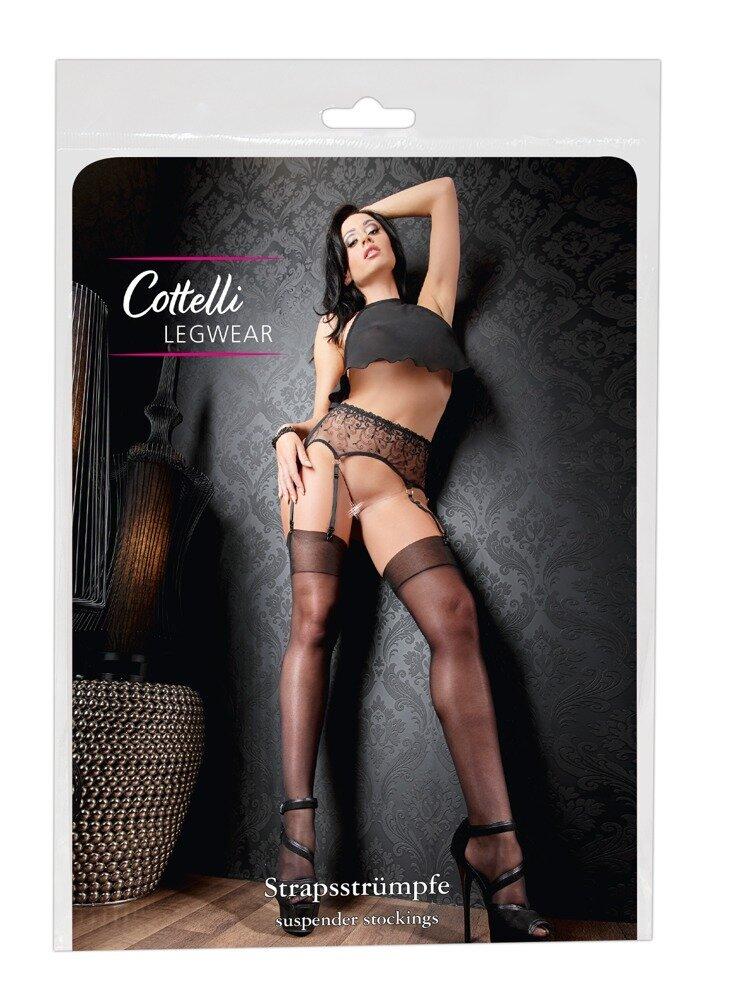 Cottelli Legwear Punčochy - černé: 2 (S) - Image 5