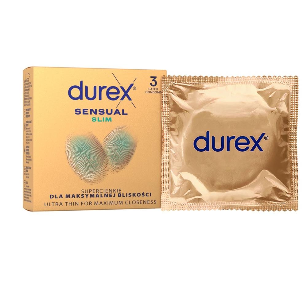DUREX kondomy Sensual Slim 3 ks