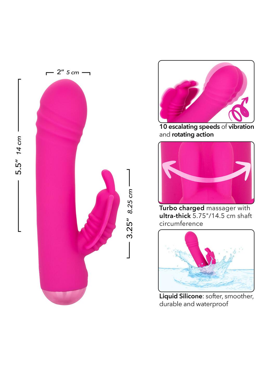 Thicc Chubby Rotating Butterfly vibrátor - Obrázek 6