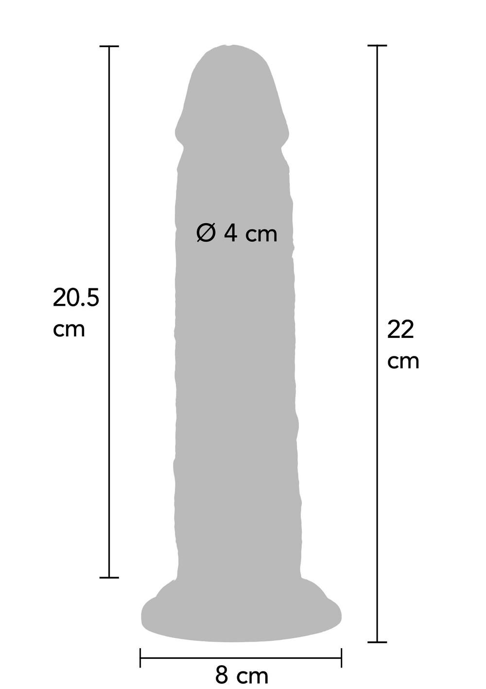 Get Real Silicone Foreskin dildo 22 cm - Image 3