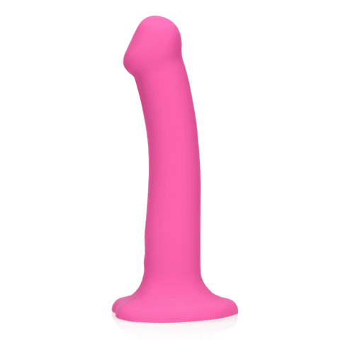 Loveline Non-Phallic vibrační dildo M - růžové - Image 4