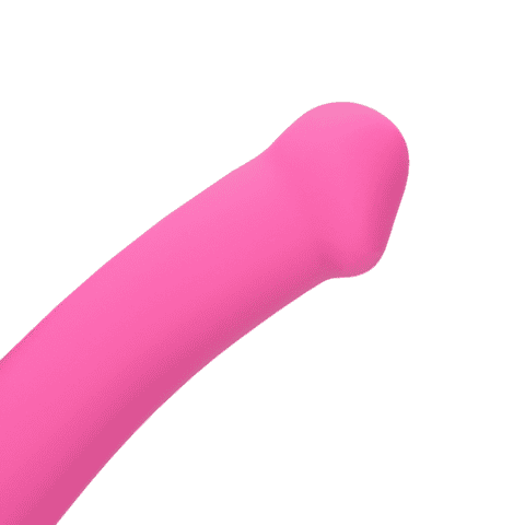 Loveline Non-Phallic vibrační dildo M - růžové - Image 6