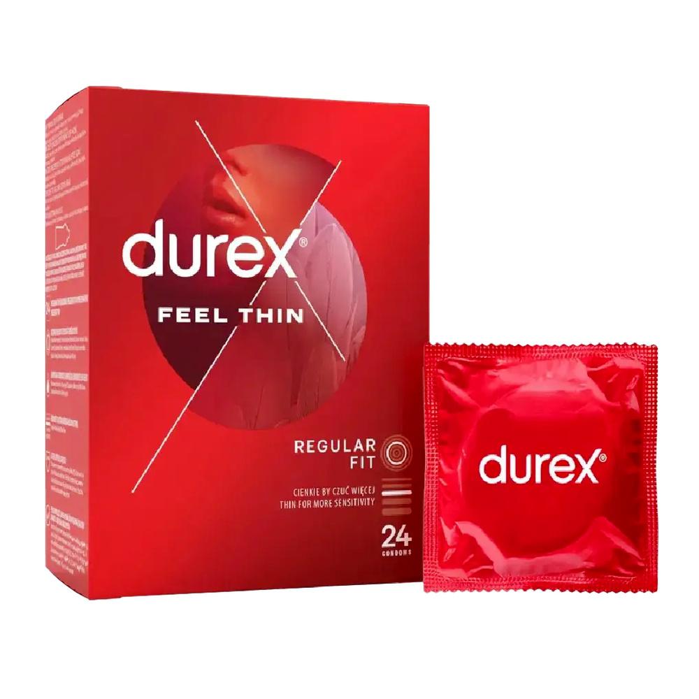 Durex kondomy Feel Thin 24 ks - ultra jemné a tenké kondomy