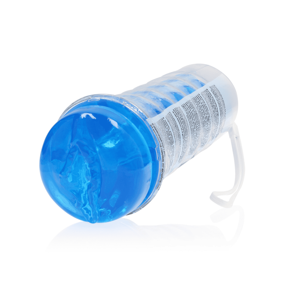 RealRock Easy Rider Pussy masturbátor - modrý - Obrázek 6