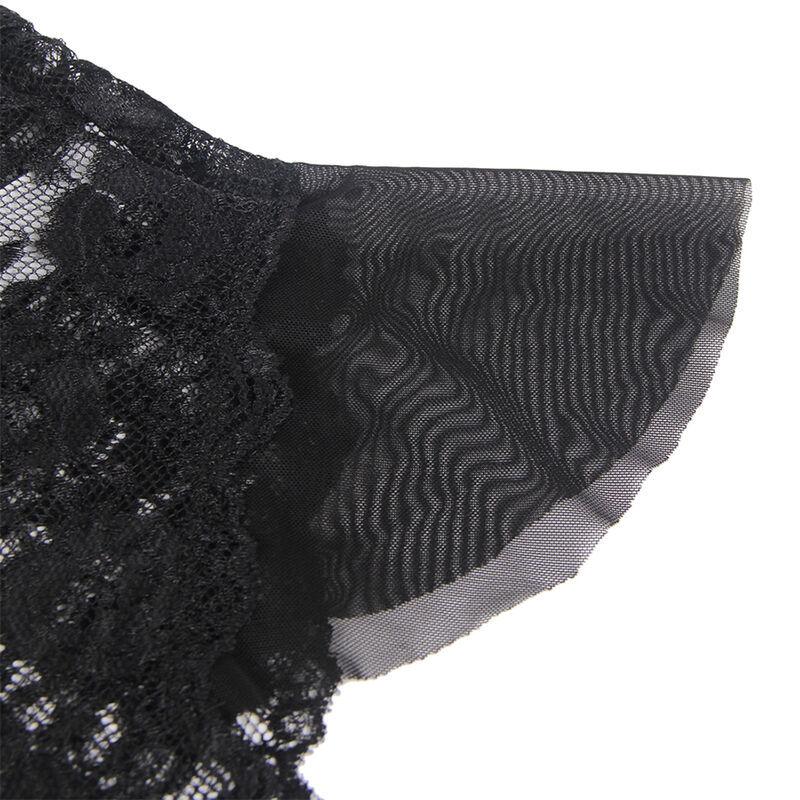 Subblime body s mašlí – černé: S/M