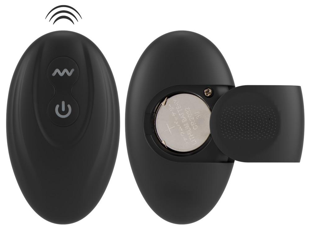 Rebel Erekční kroužek a stimulátor prostaty – černý