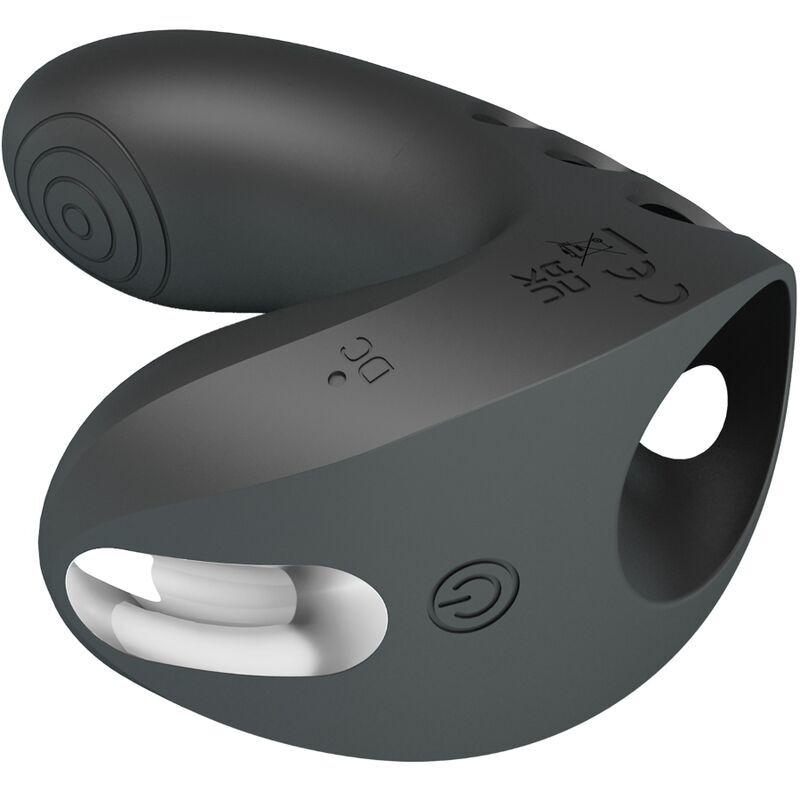 Pretty Love Camelia vibrační návlek na prst – černý