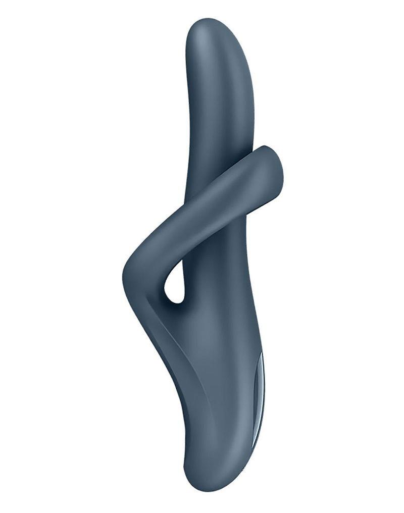 Satisfyer Heat Flex 4 rabbit vibrátor - šedý - Image 4