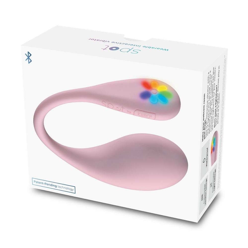 KIIROO Spot interaktivní vibrační vajíčko - růžové - Image 7