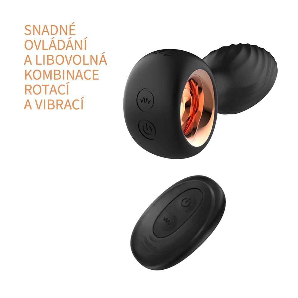 BASIC X Ziggi rotační anální kolík - Obrázek 4