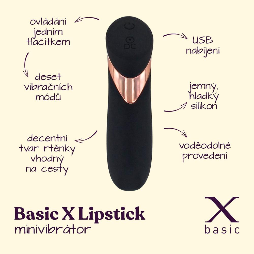 BASIC X Lip stick minivibrátor - Image 2