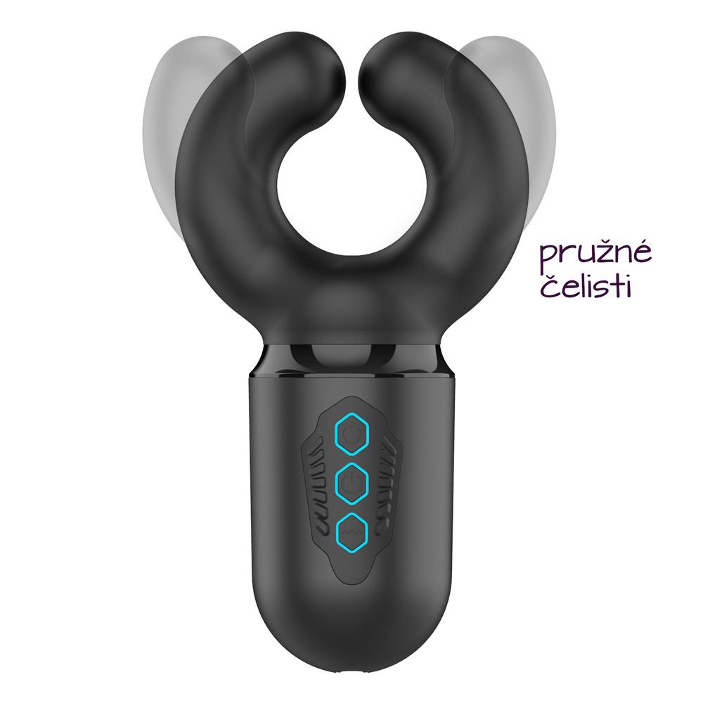 BASIC X Carl vibrační masturbátor s pohyblivými čelistmi - Obrázek 4