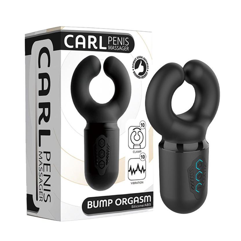 BASIC X Carl vibrační masturbátor s pohyblivými čelistmi