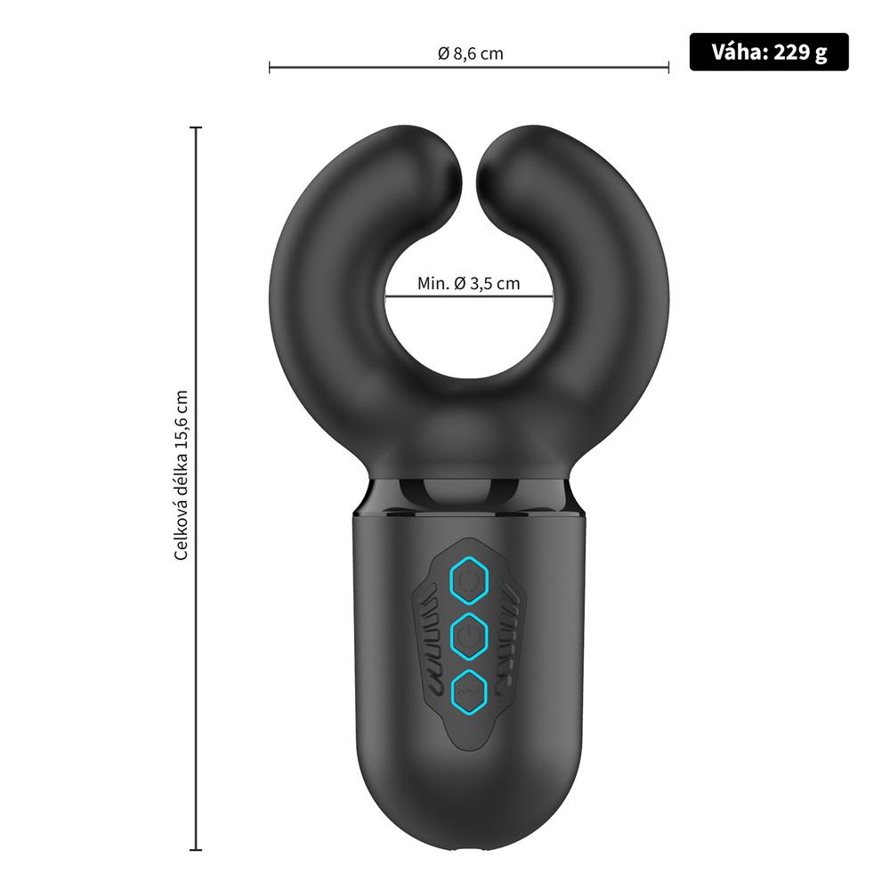 BASIC X Carl vibrační masturbátor s pohyblivými čelistmi - Obrázek 3