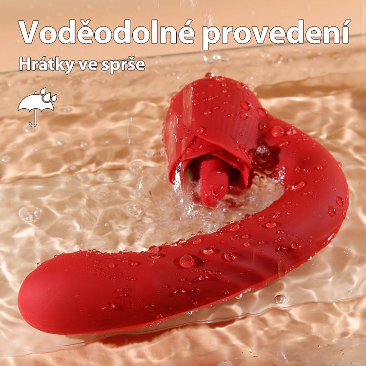 BASIC X Roses multifunkční vibrátor