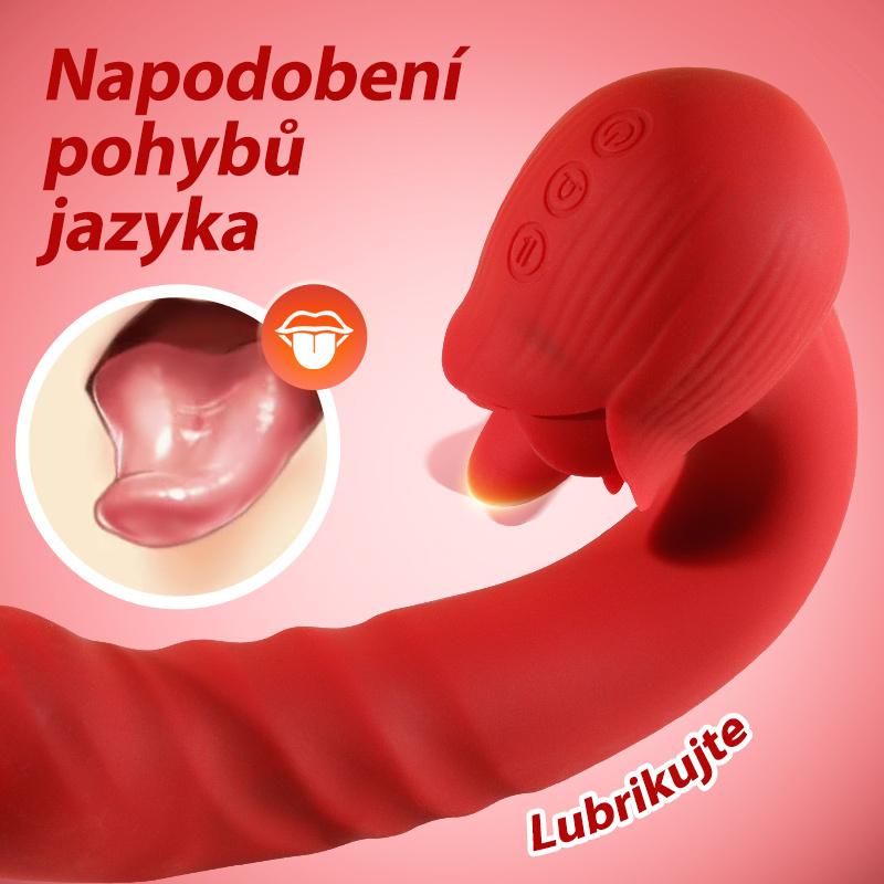 BASIC X Roses multifunkční vibrátor