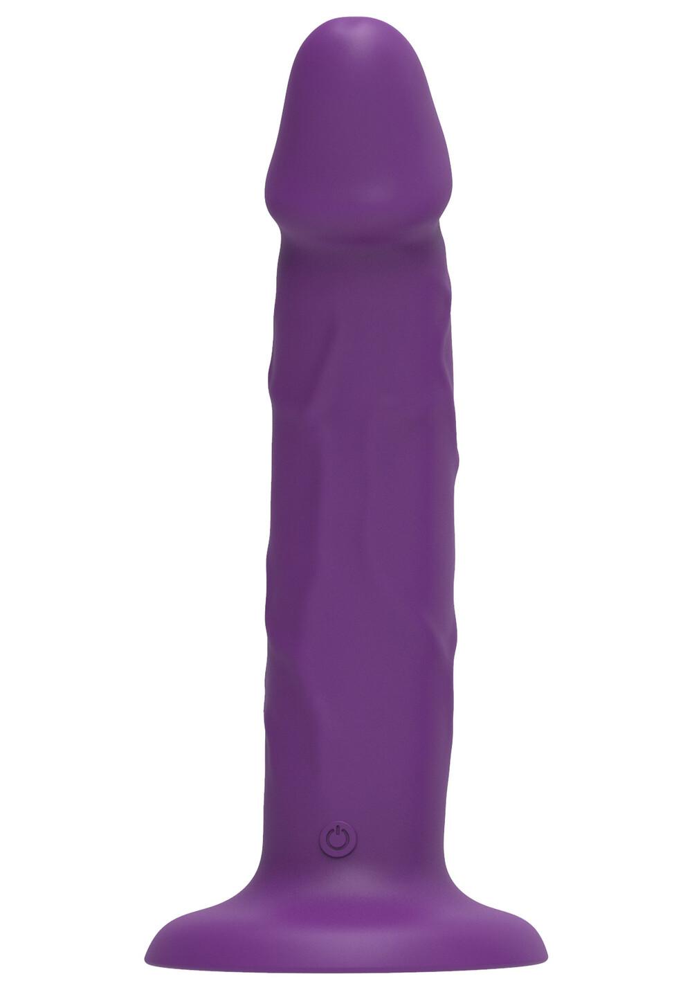 Get Real vibrátor do postroje - fialový - Image 5
