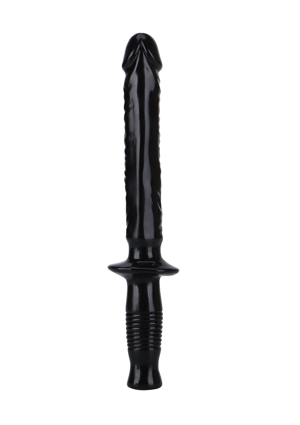 Get Real The Manhandler dildo s rukojetí - černé - Image 5