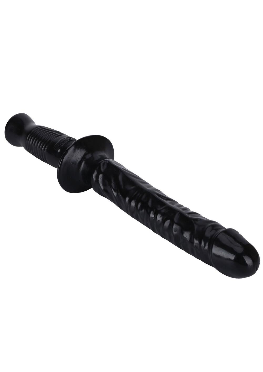 Get Real The Manhandler dildo s rukojetí - černé - Image 4