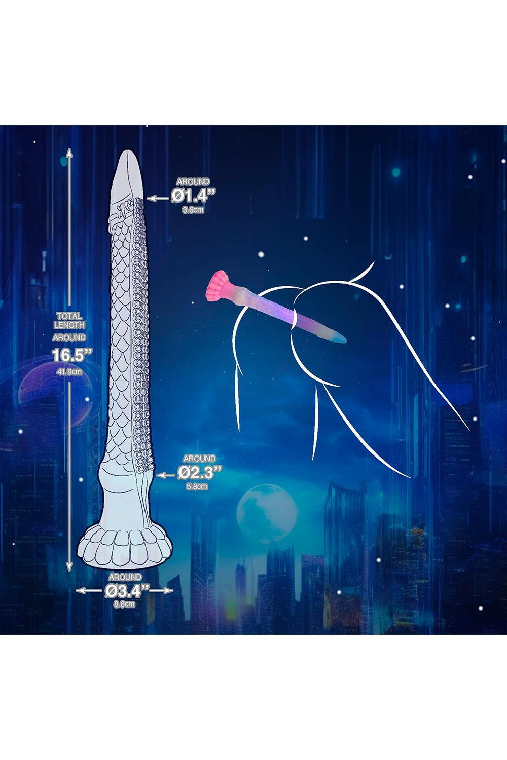 NMC no.419 Monster dildo Tentaeel Glow In The Dark - Image 2