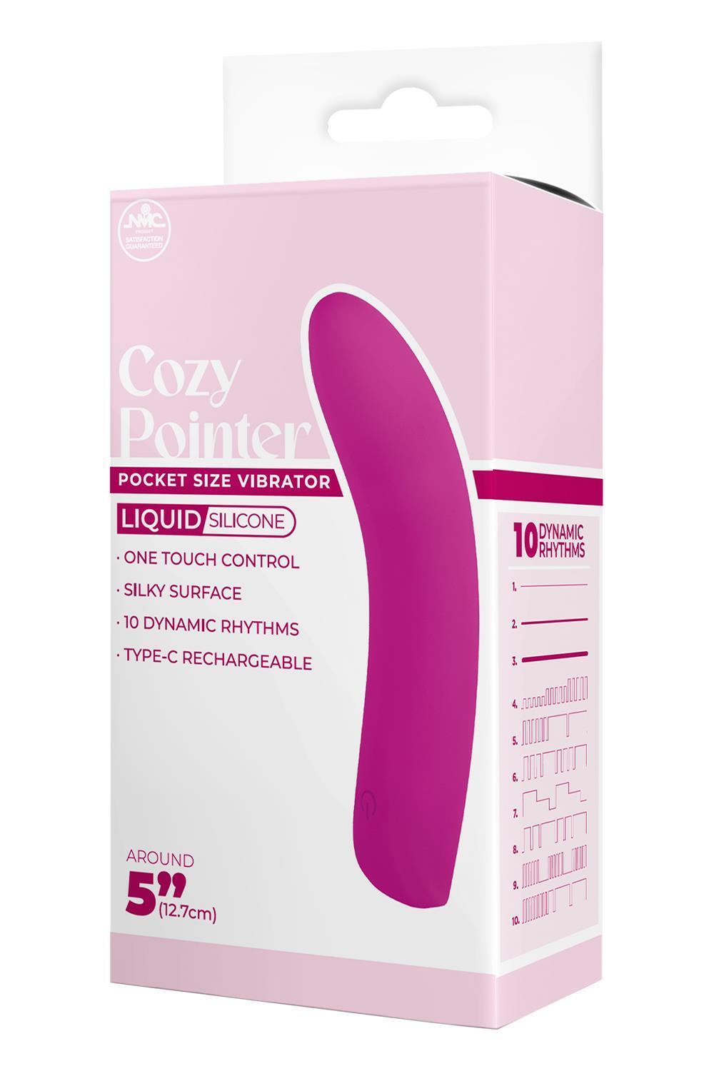 NMC Cozy Pointer vibrátor - růžový - Image 4