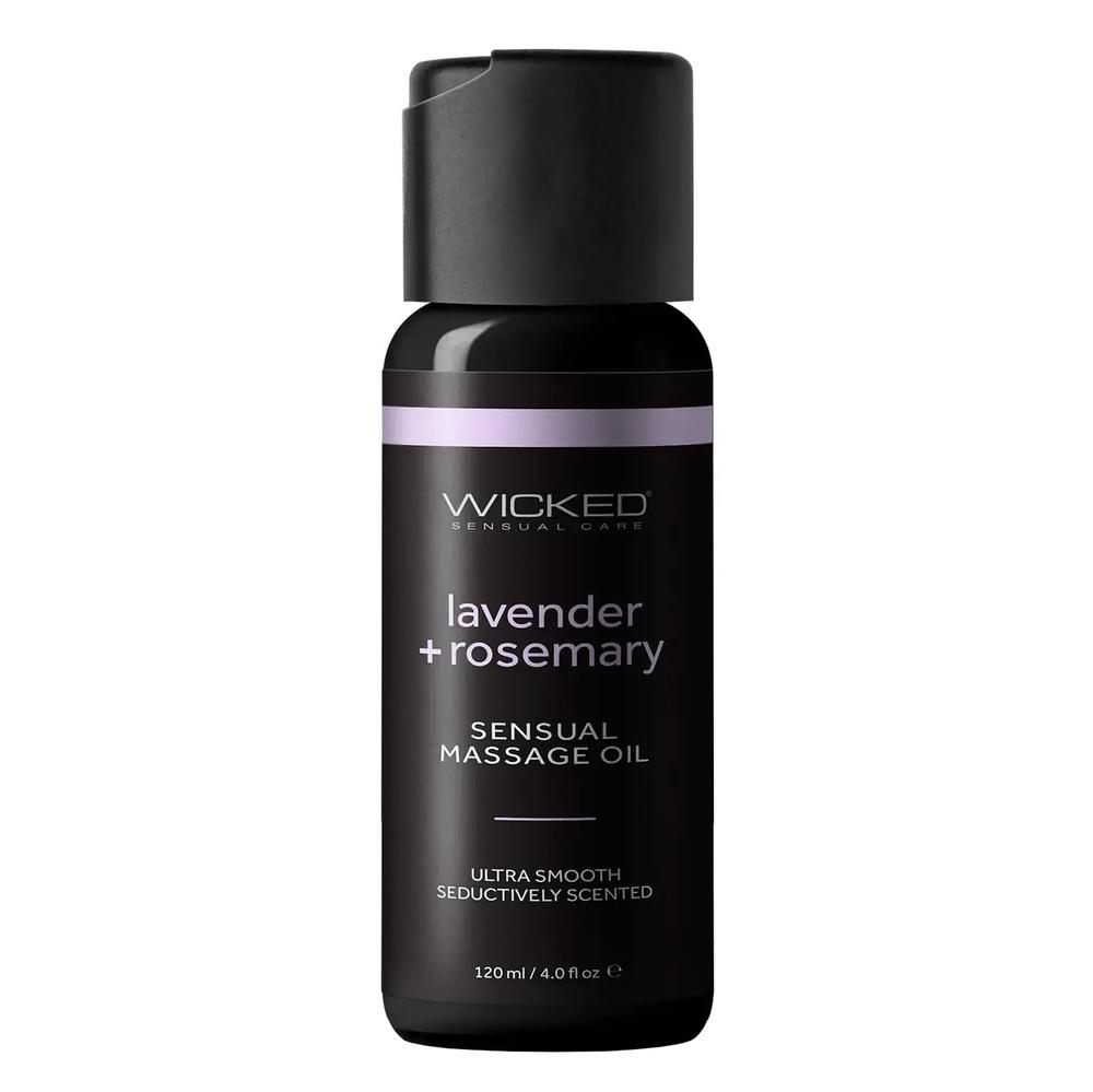 Wicked Sensual masážní olej 120 ml - levandule
